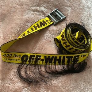 Off-White Industrial Belt fringed